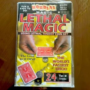 Houdini Magic Lethal Magic with Lethal Tender Coin Set